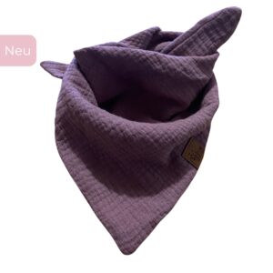 PUSTELUM Hunde Halstuch Mauve