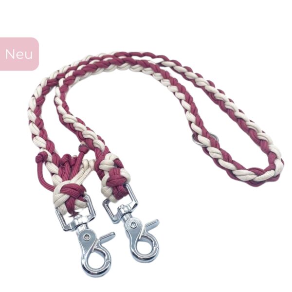 Hundeleine paracord neu rot