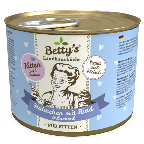 LHK Dosen 200g Kitten Huehnchen Rind Kopie
