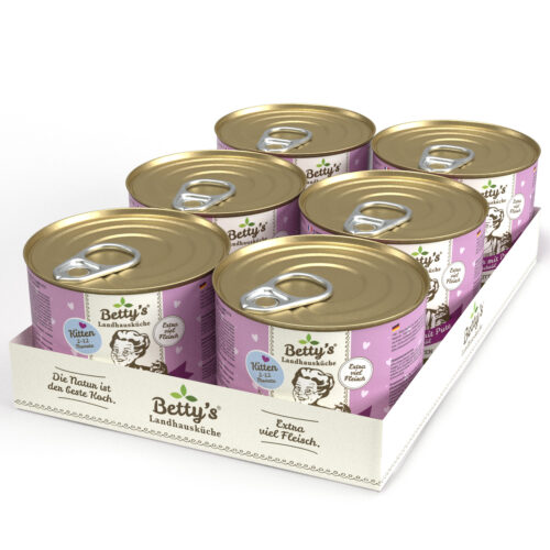 LHK Dosen 6x 200g Kitten mit Tray HuhnPute Kopie