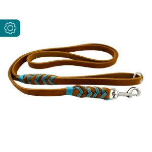 PUSTELUM Leder Hundeleine Sonja