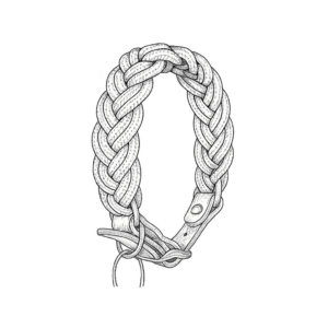 Geflochtenes Halsband