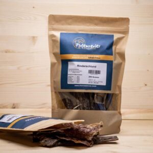 Pfotenrevier Rinderschlund flach 250g Beutel